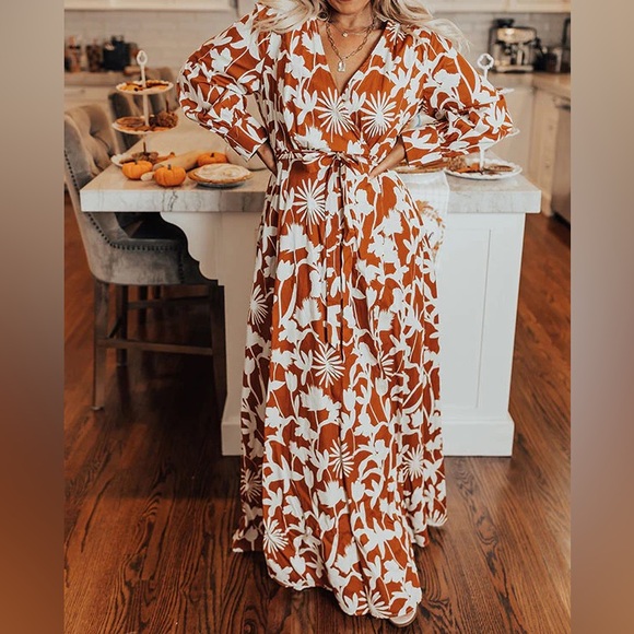 πAAKAA WRAP MAXI DRESSπ - Picture 6 of 12